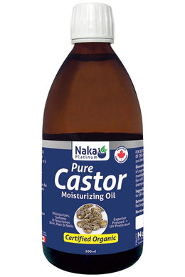 NAKA Platinum Moisturizing Oil Organic Castor (500 ml)