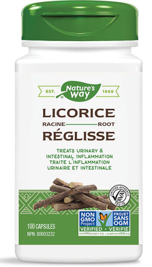 NATURE'S WAY Licorice Root (100  caps)