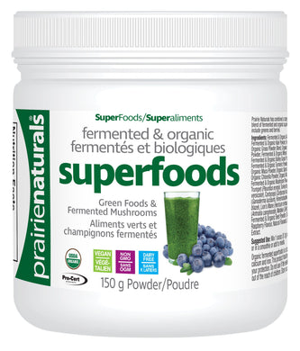 PRAIRIE NATURALS Fermented & Organic SuperFoods (150 gr)