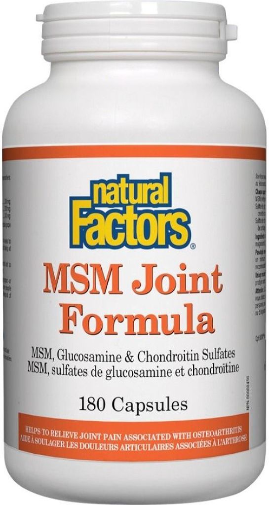 NATURAL FACTORS MSM Joint (180 caps)