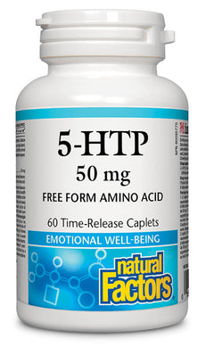 NATURAL FACTORS 5-HTP (50 mg - 60 caplets)