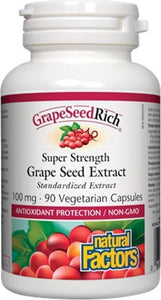 NATURAL FACTORS Grape Seed Extract (100 mg - 90 caps)