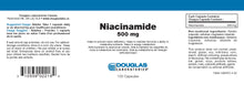 Load image into Gallery viewer, DOUGLAS LABS Niacinamide 500 mg (100 caps)