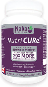 NAKA Platinum Nutri CURe V2 (75 veg caps)