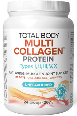 NATURAL FACTORS Total Body Multi Collagen (Unflavoured - 267 gr)