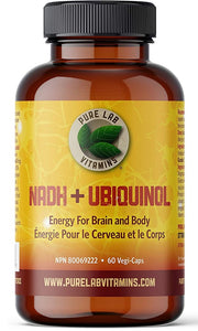 PURE LAB NADH+Ubiquinol (60 veg caps)