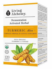 Load image into Gallery viewer, LIVING ALCHEMY Turmeric Alive (120 caps)