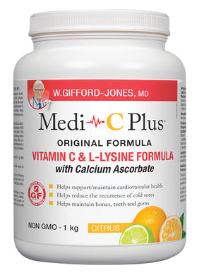W.GIFFORD-JONES Medi C Plus w/ Calcium (Citrus  - 1 kg)