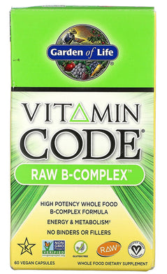 VITAMIN CODE Raw B Complex (60 veg caps)