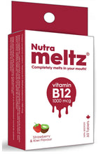 Load image into Gallery viewer, NUTRAMELTZ Vitamin B12 1000 MCG (60 Melts)