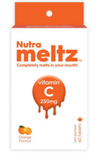 Load image into Gallery viewer, NUTRAMELTZ VITAMIN C 250 MG  (60 Melts)