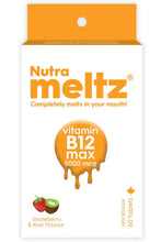 Load image into Gallery viewer, NUTRAMELTZ Vitamin B12 5000 mcg (60 Melts)