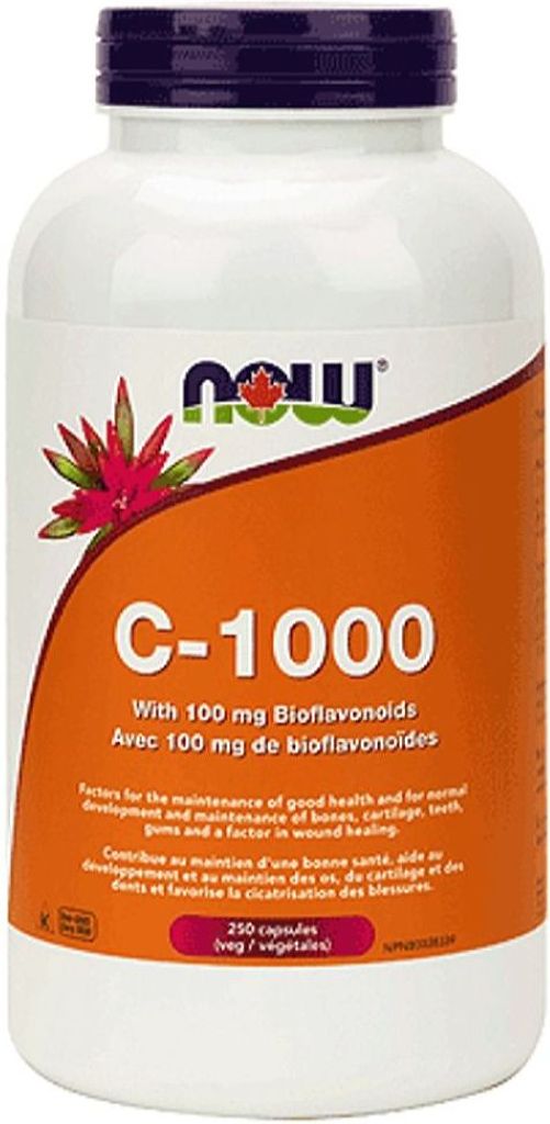 NOW Vitamin C 1000 Bioflavonoids (250 veg caps)