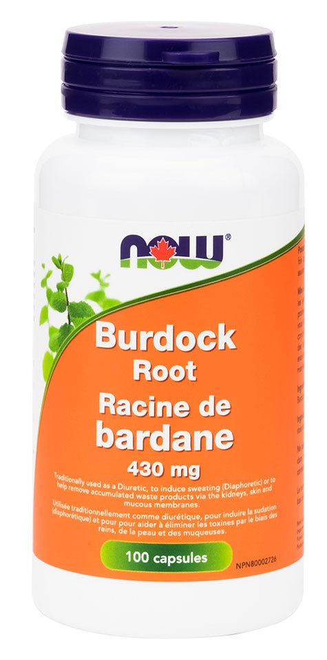 NOW Burdock Root (430 mg - 100 caps)