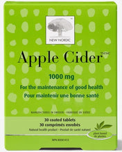 Load image into Gallery viewer, NEW NORDIC Apple Cider Vinegar 1000 (30 Tabs)