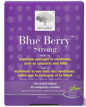 Load image into Gallery viewer, NEW NORDIC Blue Berry Strong  (60 coated tabs)