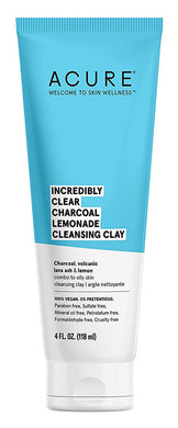 ACURE Clear Charcoal Cleansing Clay (118 ml)