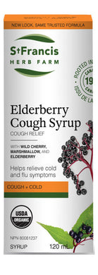 ST FRANCIS HERB FARM Elderberry Cough Syrup (120 ml)