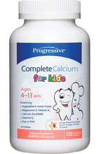 Load image into Gallery viewer, PROGRESSIVE Complete Calcium for Kids (120 chew tabs)