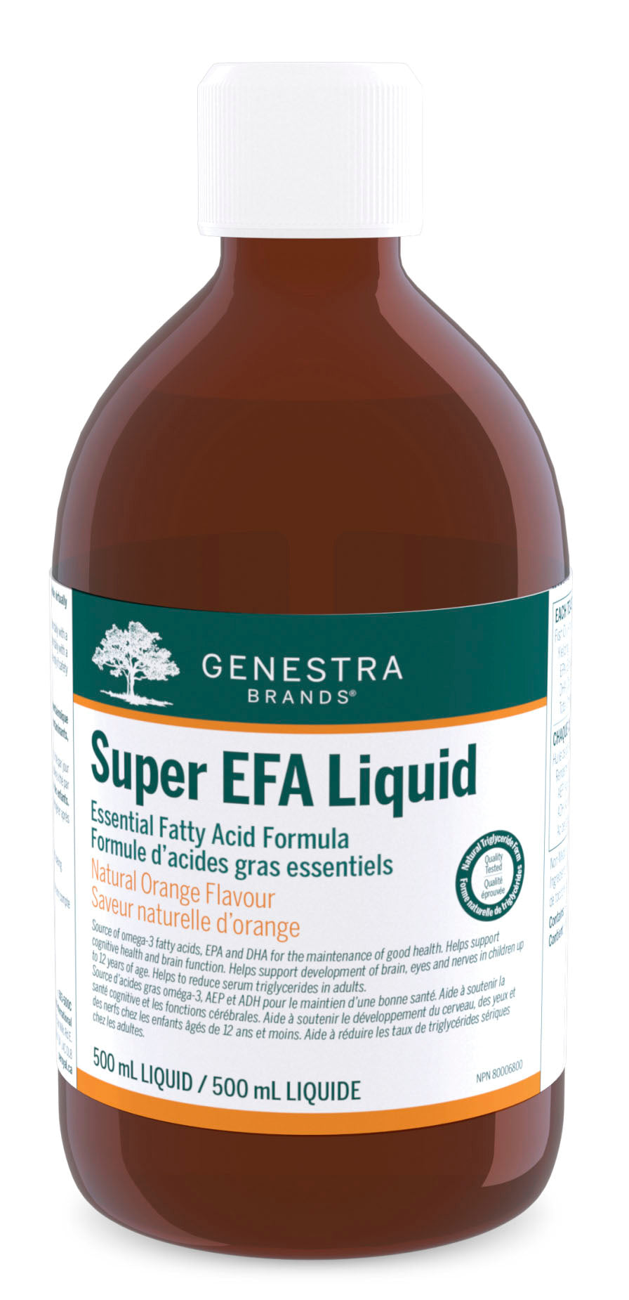 GENESTRA Super EFA Liquid (Natural Orange - 500 ml)